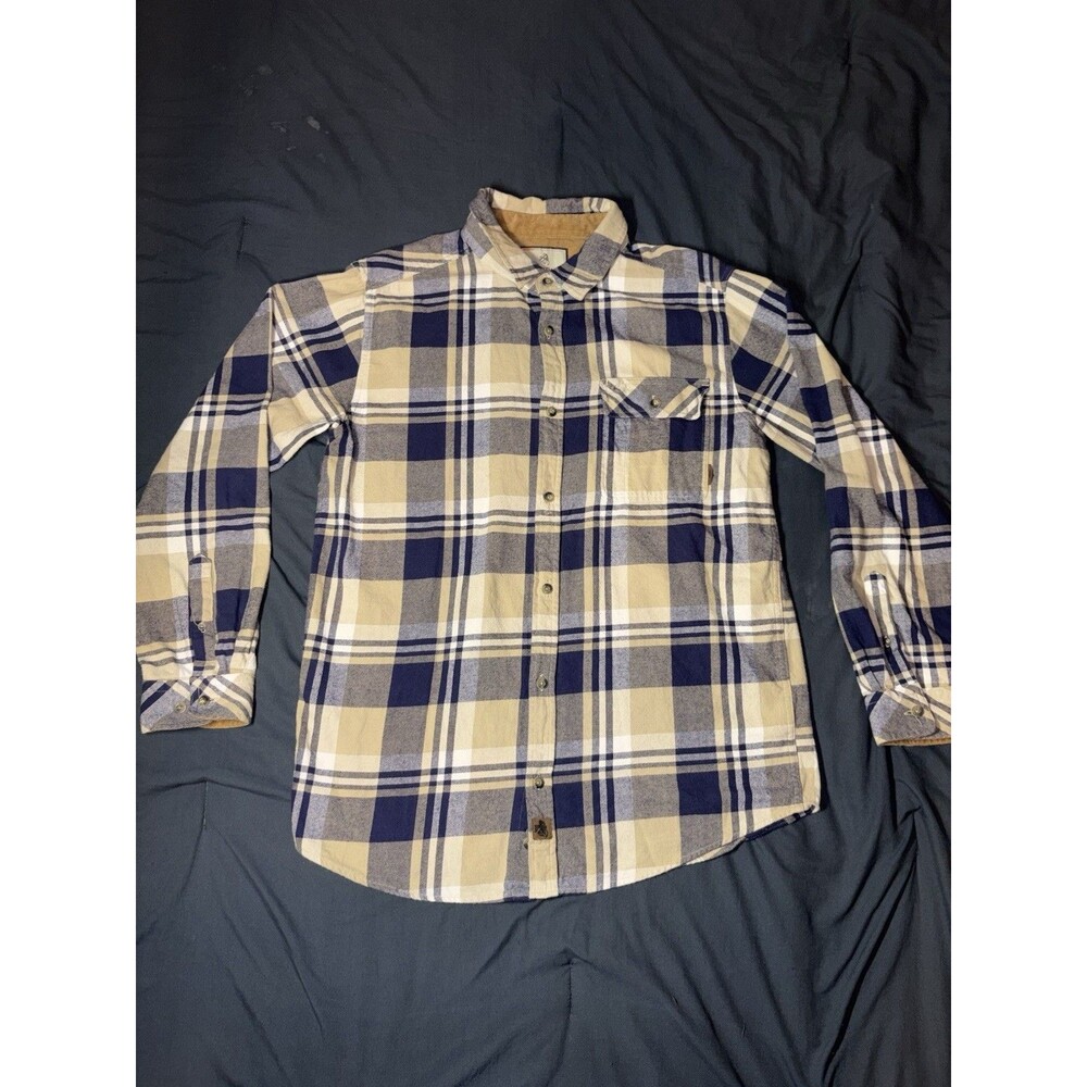 Brown & Blue Legendary Whitetail Flannel Large Tall